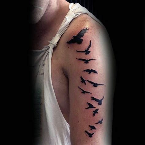 bird silhouette tattoo|flying bird silhouette tattoo.